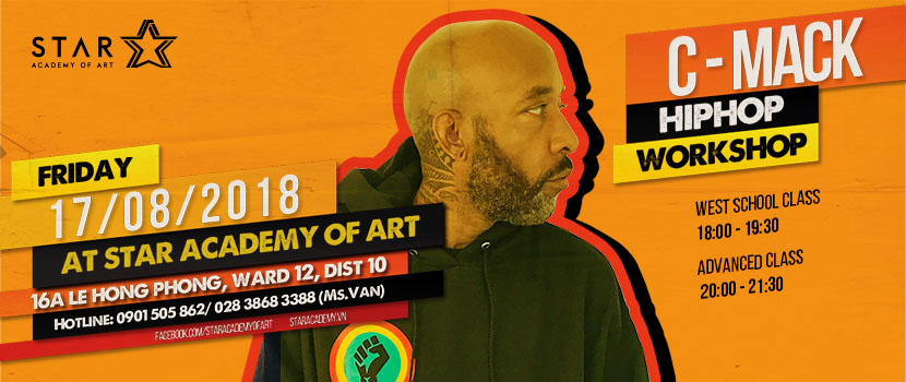 ​C – MACK HIPHOP WORKSHOP 17/08/2018